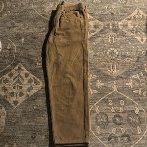 Brown corduroy empyre pants